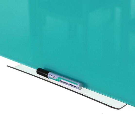 TK-Team  magnetic Glass writing board pen shelf