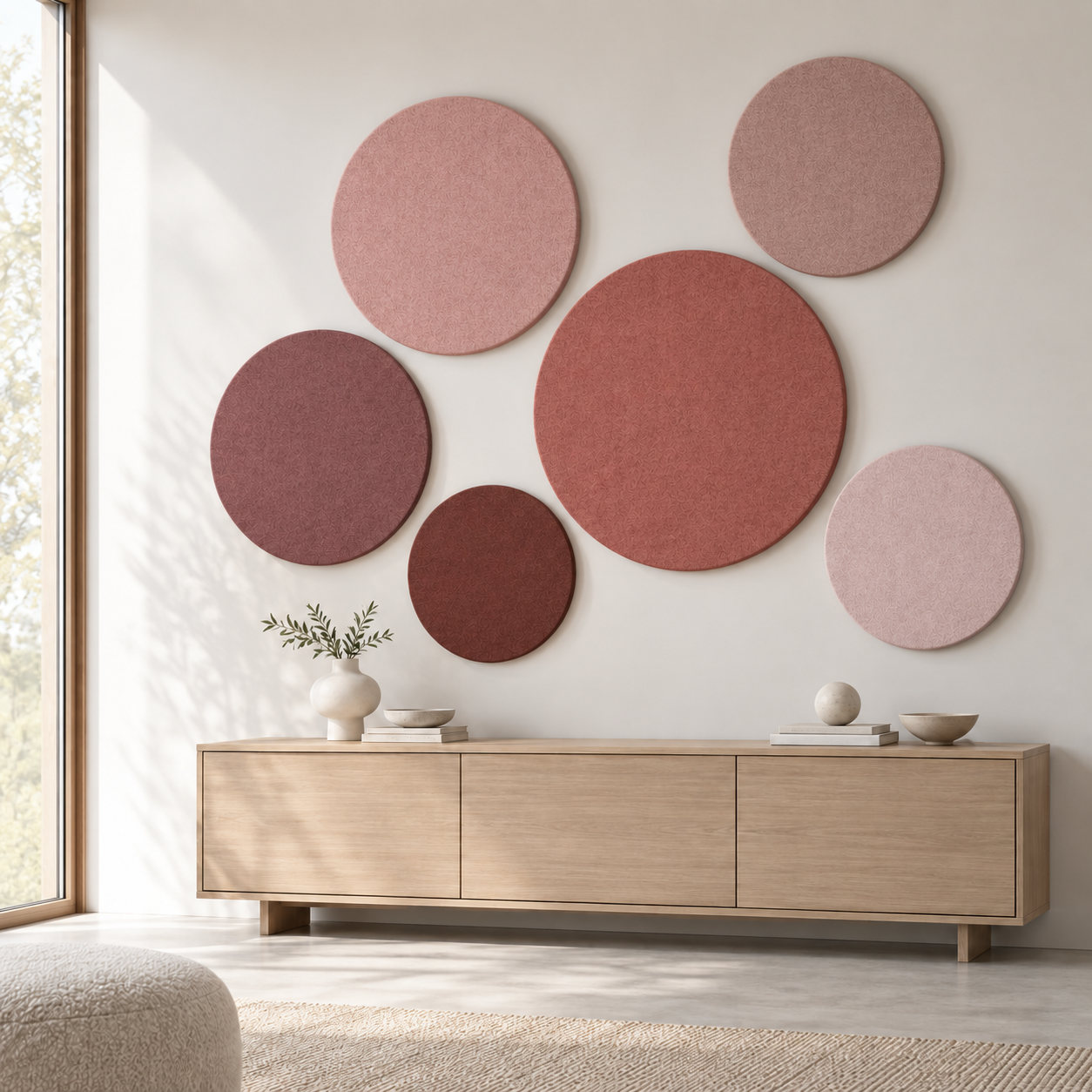 Hush Round Acoustic panels