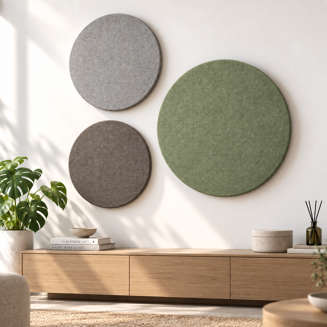 Hush Round Acoustic panels